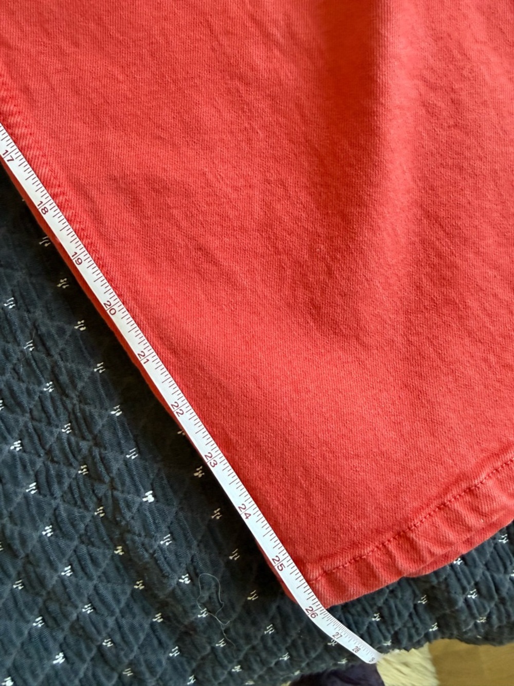 Sezane Le Crop Jeans in Red - Size 4. Perfect condition - Picture 7 of 7
